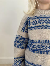 Indlæs billede til gallerivisning Opskrift på Porcelain Sweater Junior fra Le Knit / Lene Holme Samsøe