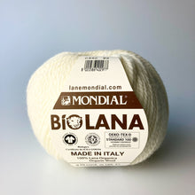 Indlæs billede til gallerivisning Mondial Bio Lana råhvid [340]
