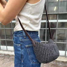 Indlæs billede til gallerivisning PetiteKnit For t/taske m/rund bund 58 cm brun