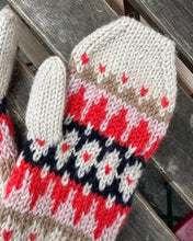 Indlæs billede til gallerivisning Opskrift på Celeste Vanter fra PetiteKnit