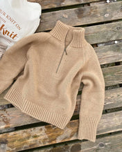 Indlæs billede til gallerivisning Opskrift på Zipper Sweater fra PetiteKnit
