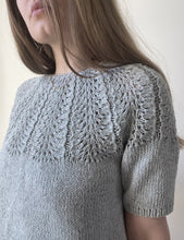 Indlæs billede til gallerivisning Opskrift på Palme Tee fra Le Knit