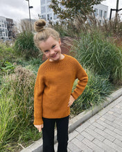 Indlæs billede til gallerivisning Opskrift på Alfreds Trøje Junior fra PetiteKnit