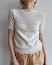 Indlæs billede til gallerivisning Opskrift på Anker Tee fra PetiteKnit