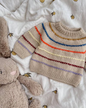 Indlæs billede til gallerivisning Opskrift på Festival Sweater Baby fra PetiteKnit