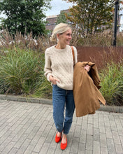 Indlæs billede til gallerivisning Opskrift på Moby Sweater fra PetiteKnit