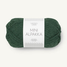 Indlæs billede til gallerivisning Sandnes Garn Mini Alpakka dyb skovgrøn [8581]

