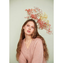 Indlæs billede til gallerivisning Opskrift på Saga Genser 2002-3 fra Sandnes Garn