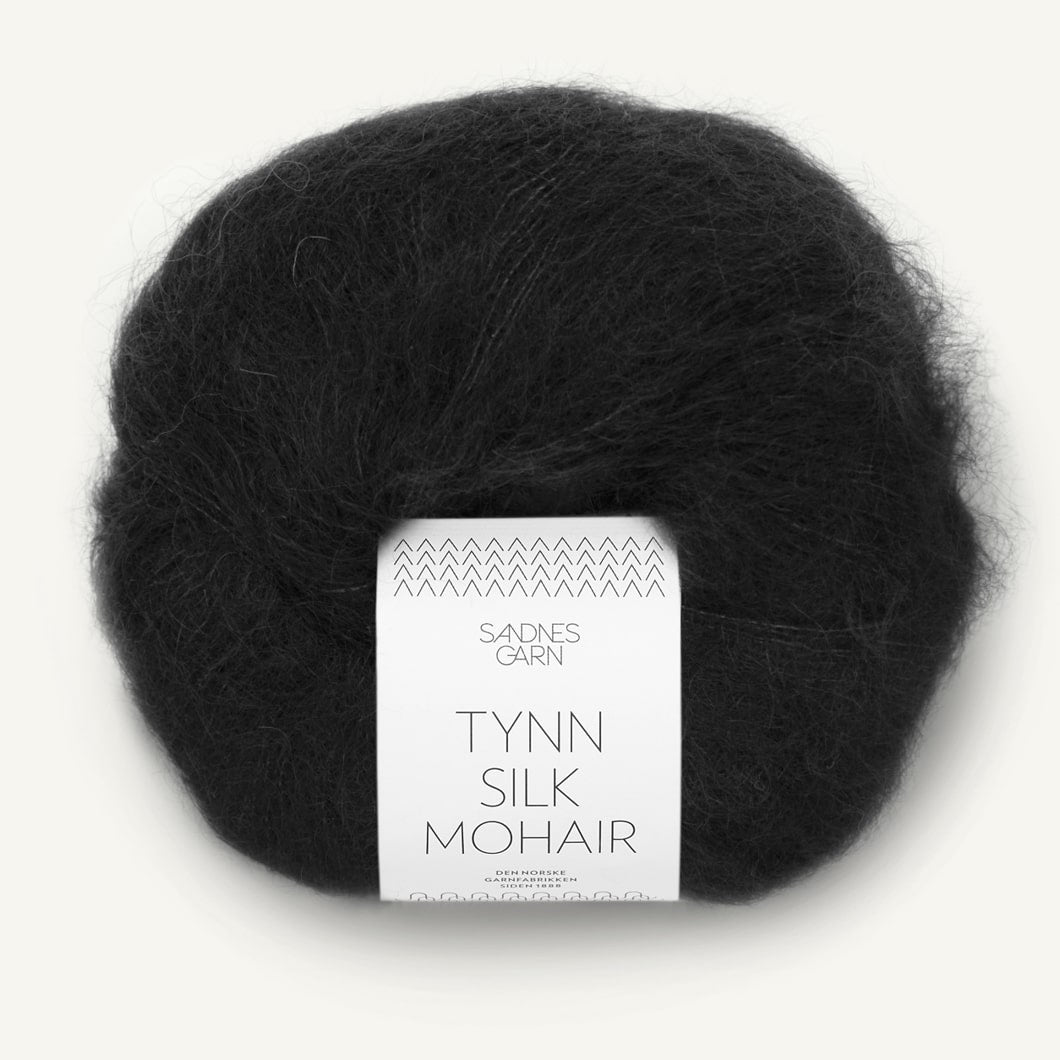 Tynn Silk Mohair sort [1099] – Garn
