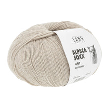 Indlæs billede til gallerivisning Poppy Tee garnpakke [Alpaca Soxx 6ply Lang Yarns]
