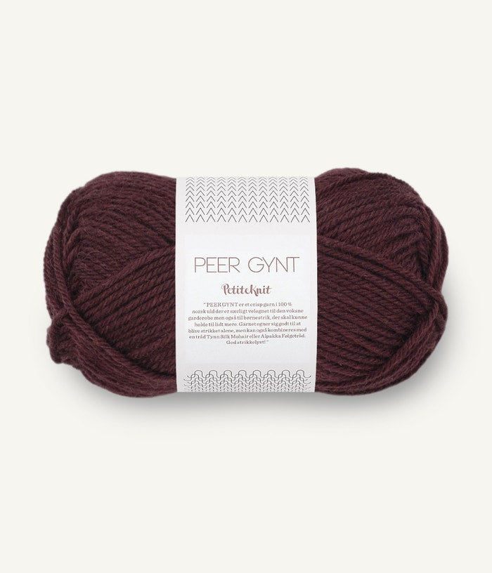 Peer Gynt PetiteKnit velvet fig [4682]