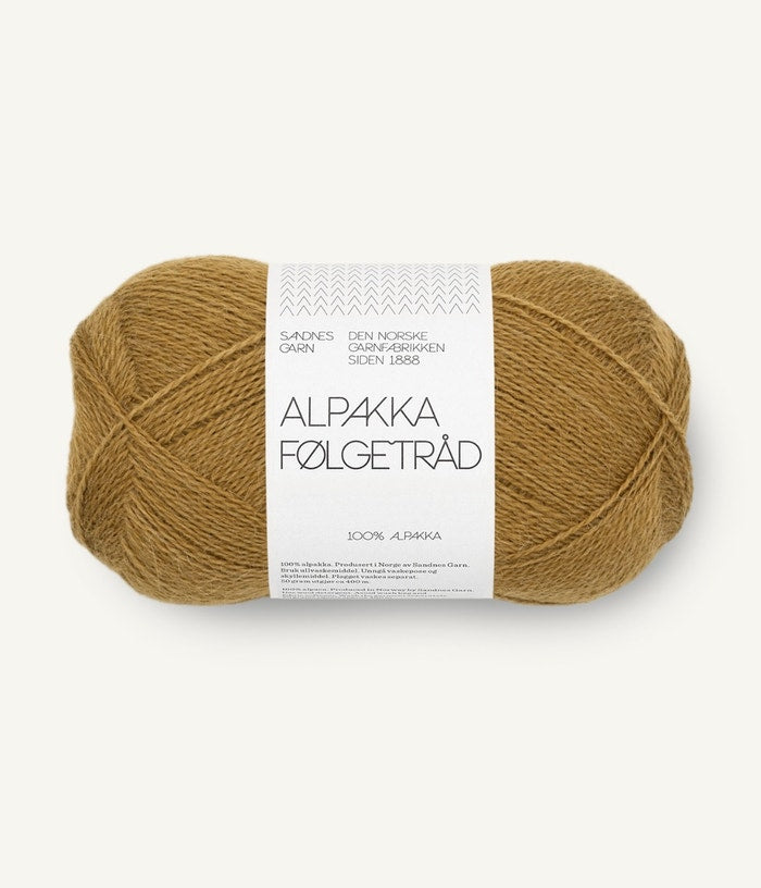Alpakka Følgetråd vintage gold [2152]