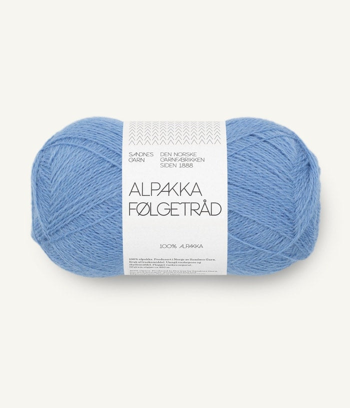 Alpakka Følgetråd provence blue [5824]