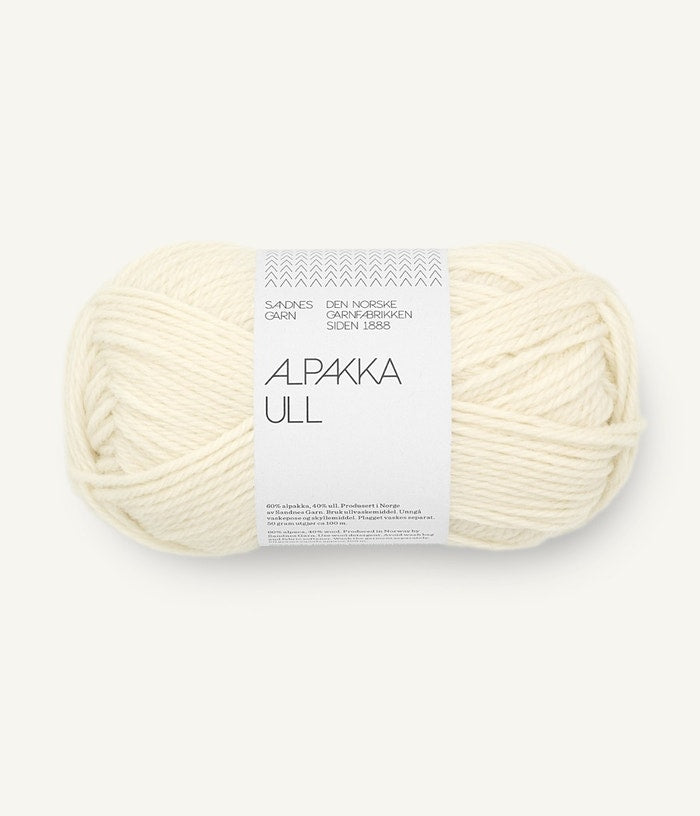 Alpakka Ull [1012] natur
