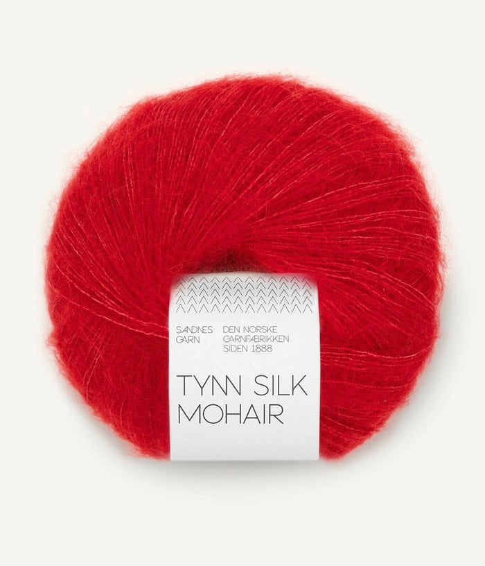 Tynn Silk Mohair true red [4219]