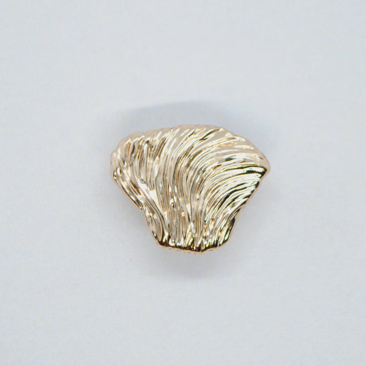 Knap m/øje metal guld [20 mm]
