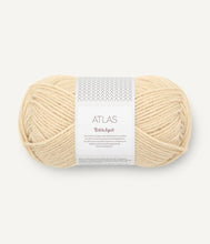 Indlæs billede til gallerivisning Hanna Sweater V-Neck - strikkekit [Atlas] PetiteKnit
