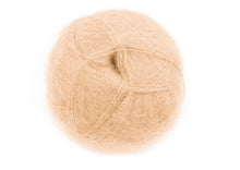 Indlæs billede til gallerivisning Kumulus Bluse O-Neck PetiteKnit strikkekit [Brushed Lace]
