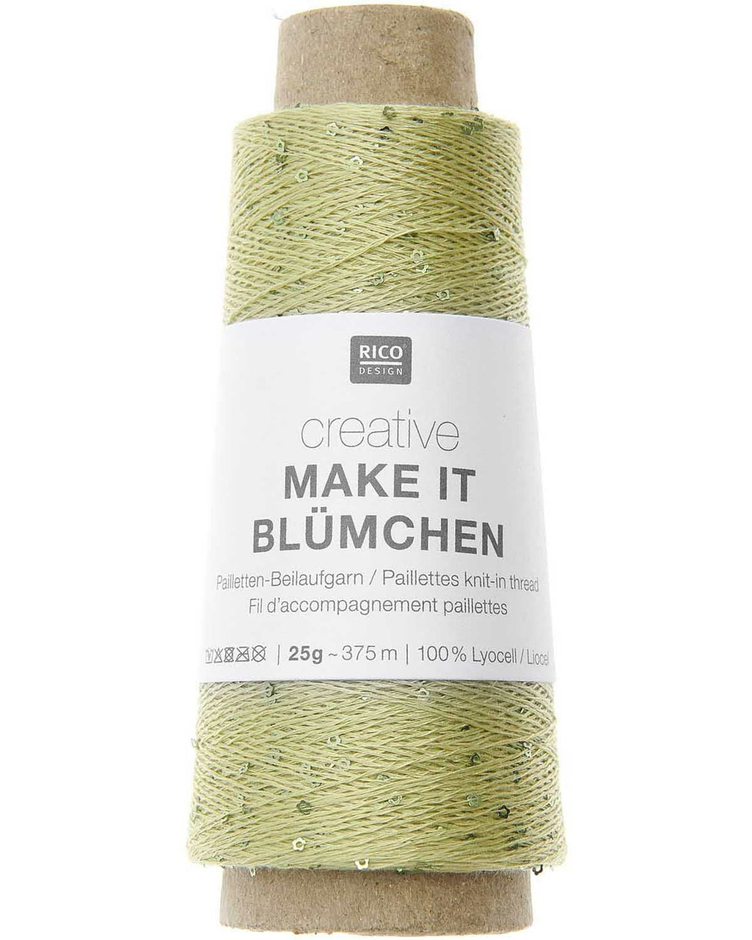 Make it Blümchen [0014] olive paillettråd