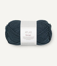 Indlæs billede til gallerivisning Hanna Sweater V-Neck - strikkekit [Atlas] PetiteKnit
