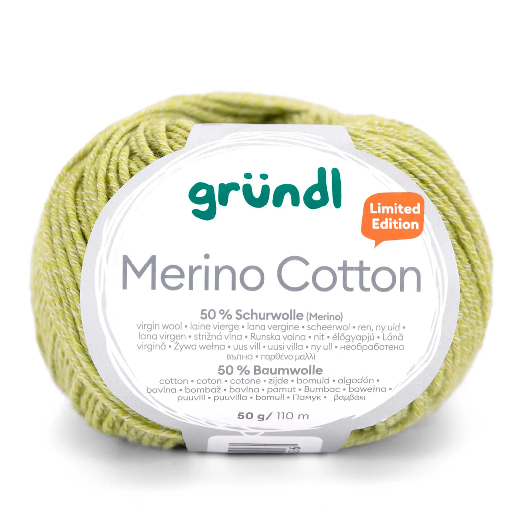 Merino Cotton klar frisk grøn [07]