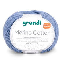 Indlæs billede til gallerivisning Merino Cotton blå [09]
