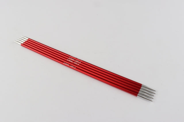 KnitPro Zing strømpepinde 2.5mm (20 cm)