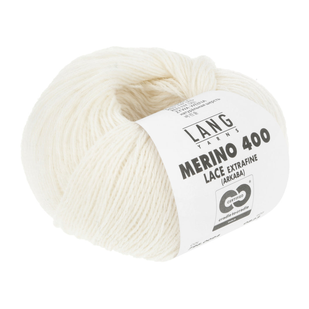 Merino 400 Lace råhvid [0094]