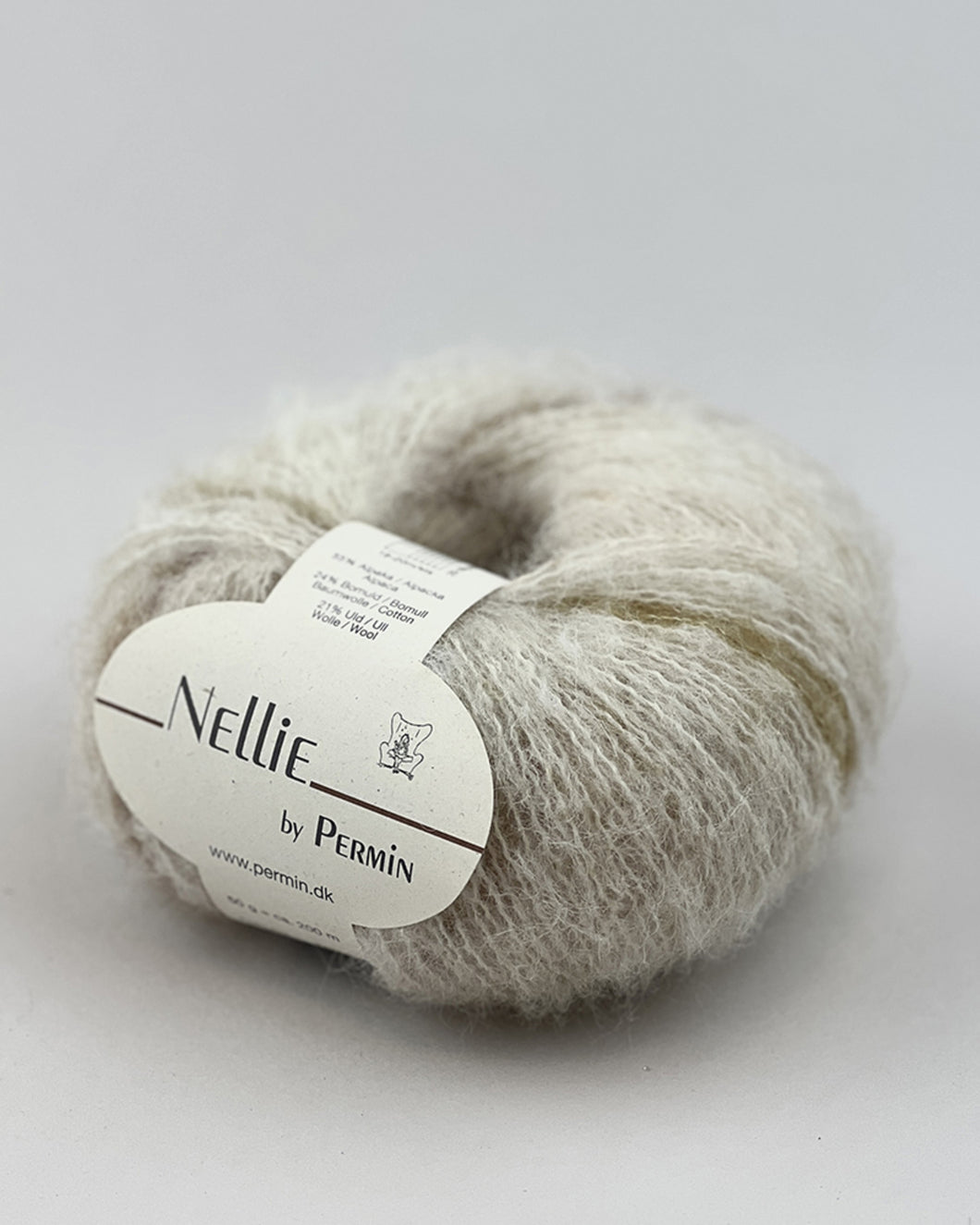 Nellie råhvid/grøn/gylden [02]