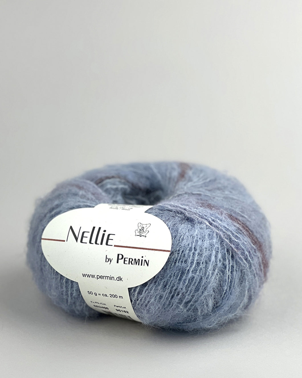 Nellie lyseblå/rosa/bordeaux [12]