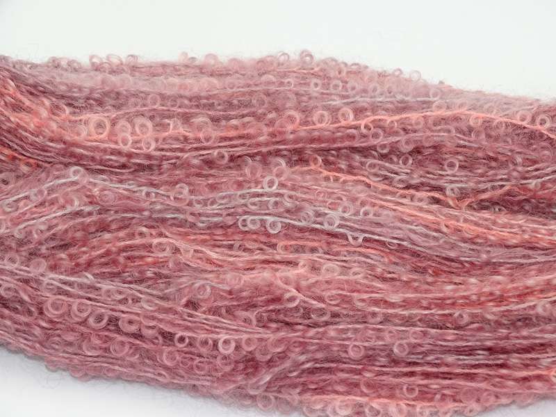 Bouclé rosa mix [1038LE]