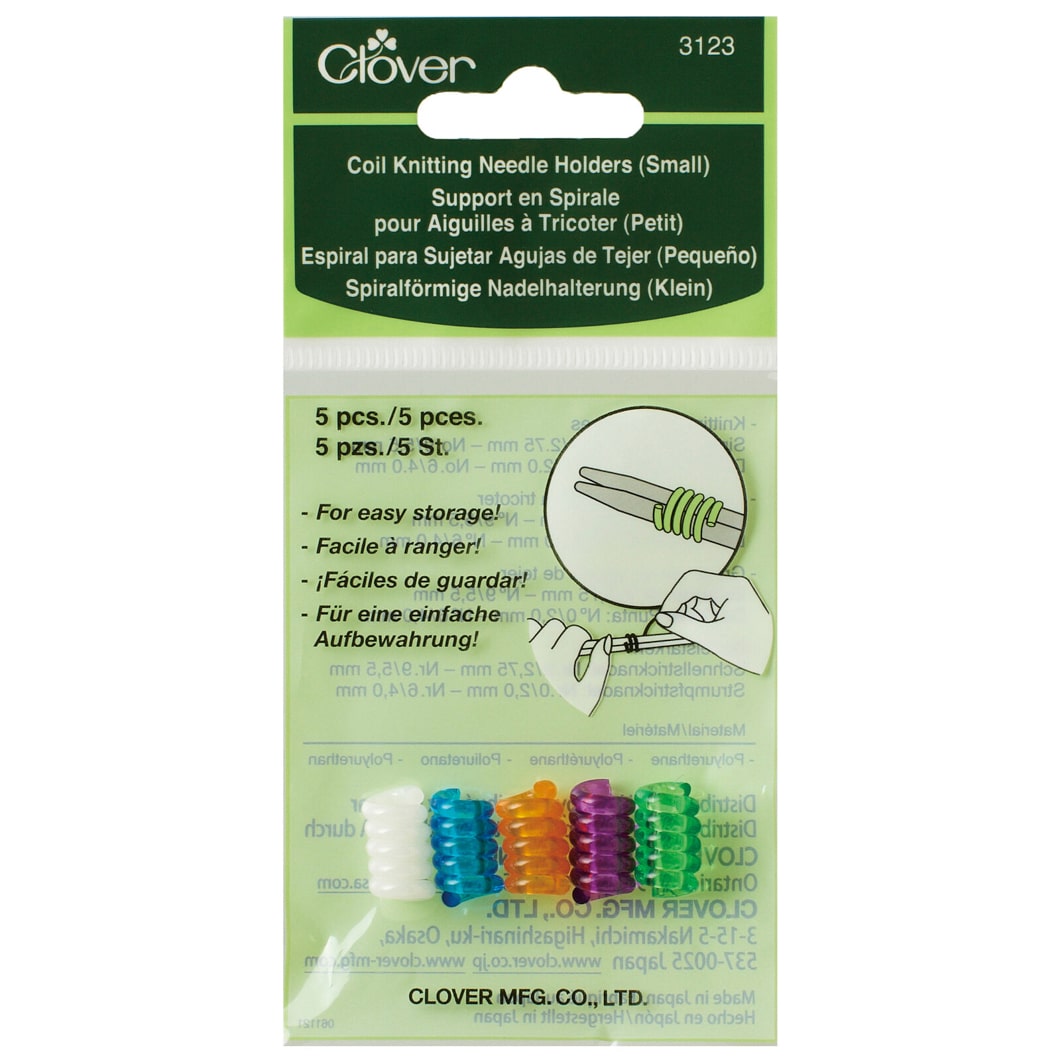 Clover Coil Knitting Needle Holder - small