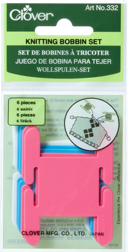 Clover Knitting Bobbin Set (6 stk)