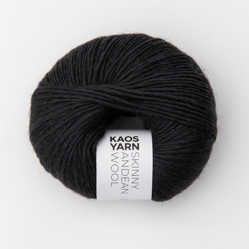 KAOS YARN Skinny Andean Wool mysterious [7088]