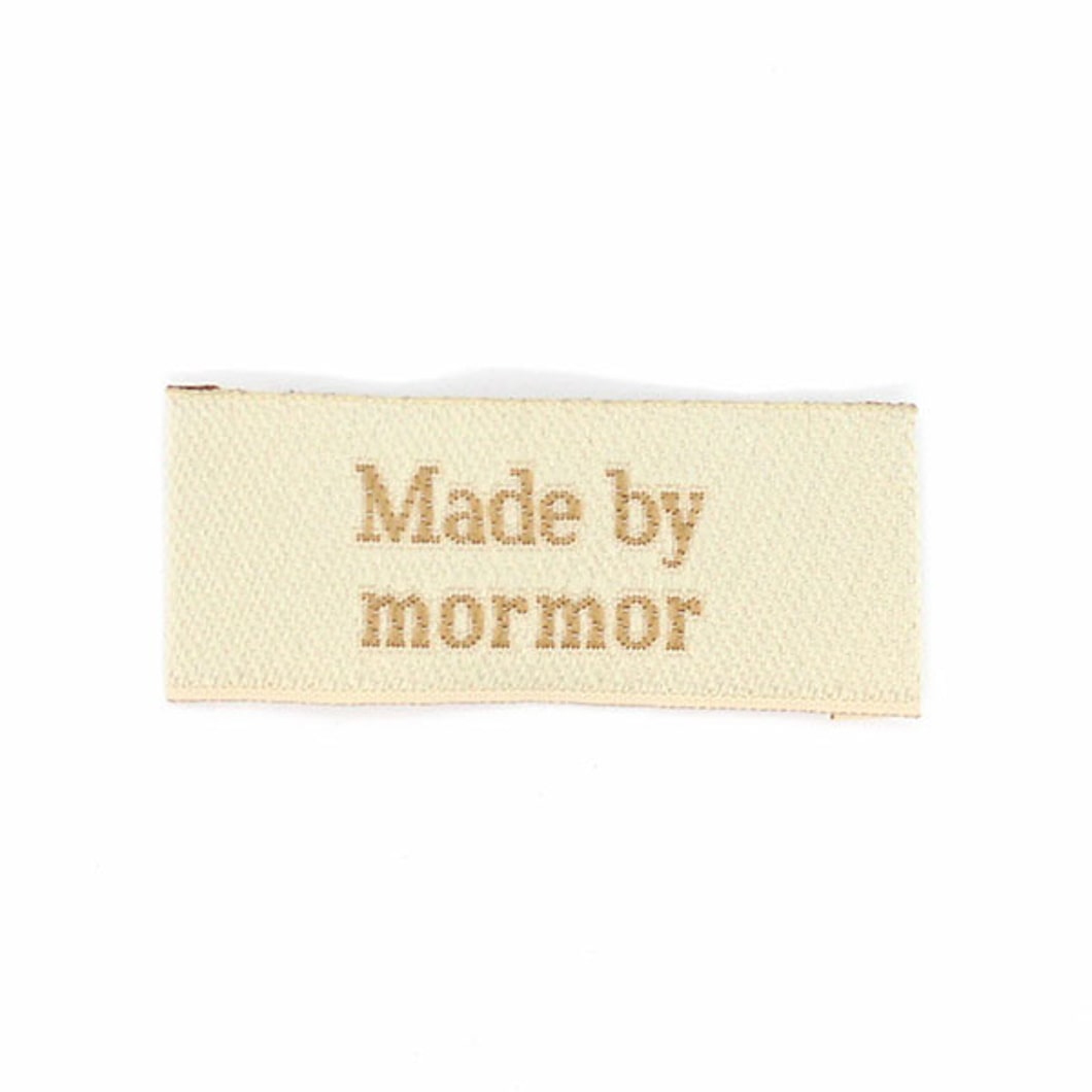 Label Made by mormor (stof)