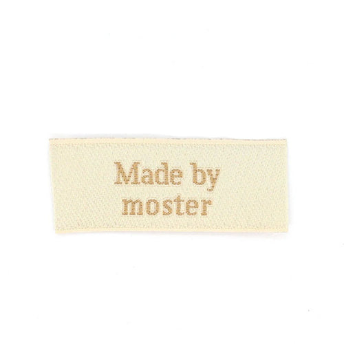 Label Made by moster (stof)