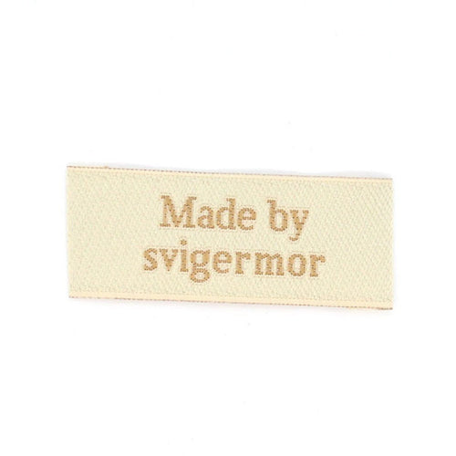 Label Made by svigermor (stof)