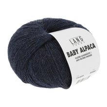 Indlæs billede til gallerivisning Lang Yarns Baby Alpaca mørk gråblå [0234]
