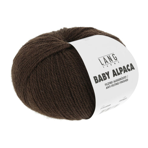 Lang Yarns Baby Alpaca kaffe [0368]