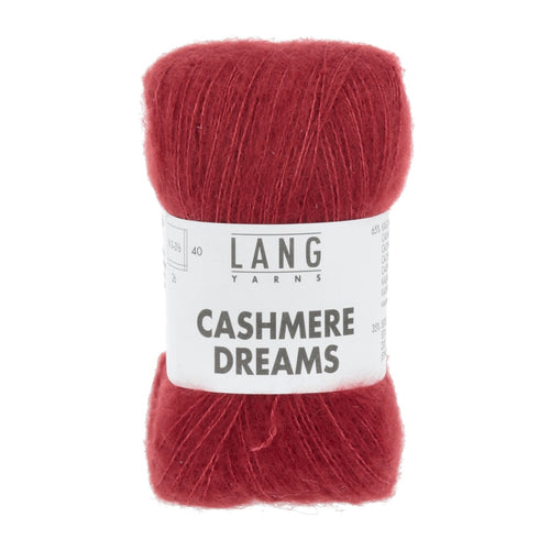 Lang Yarns Cashmere Dreams rød [0060]