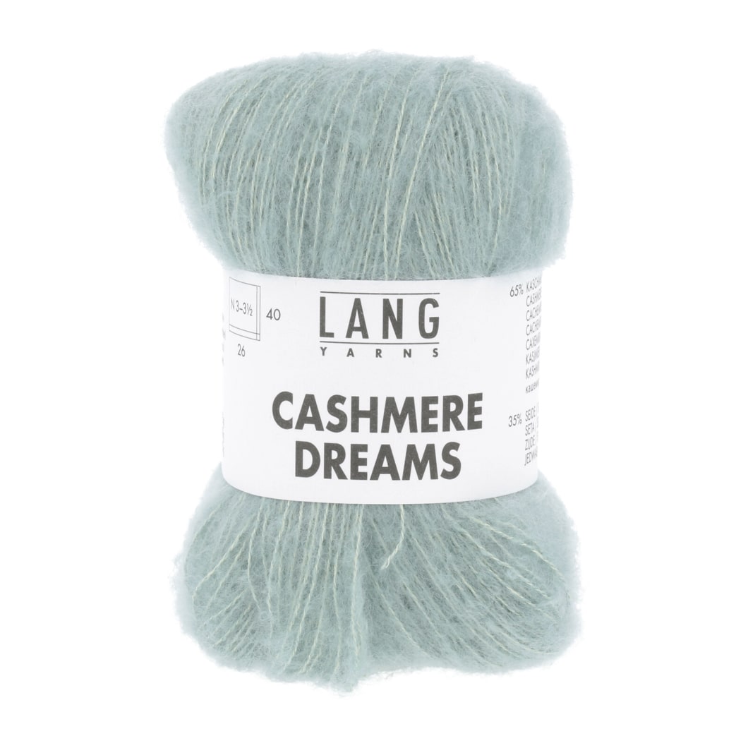 Lang Yarns Cashmere Dreams lys aqua grøn [0091]