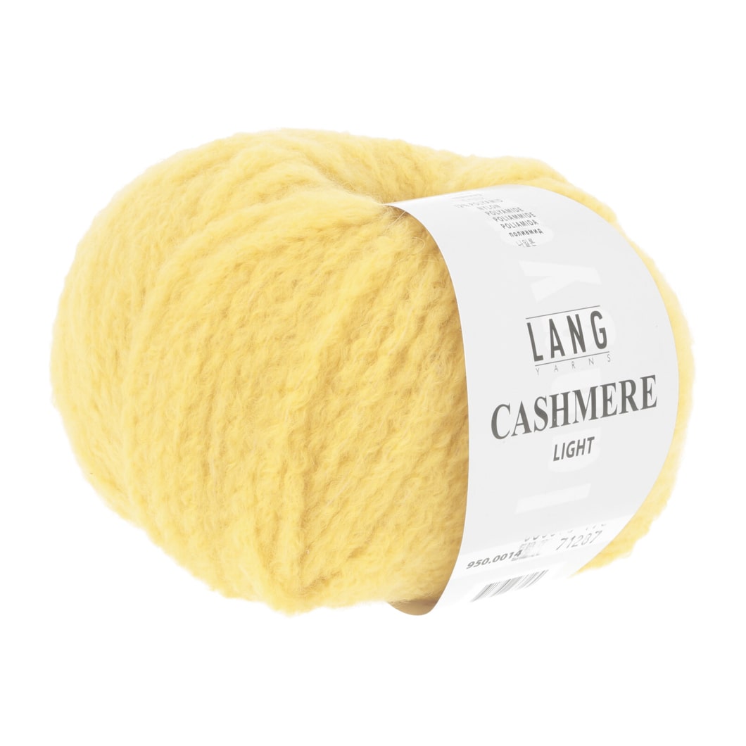 Lang Yarns Cashmere Light lys gul [0014]