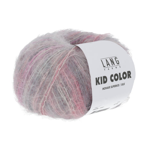 Lang Yarns Kid Color lyserød/grå/beige [0002]