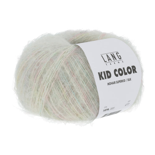 Lang Yarns Kid Color mint/lyserød [0005]