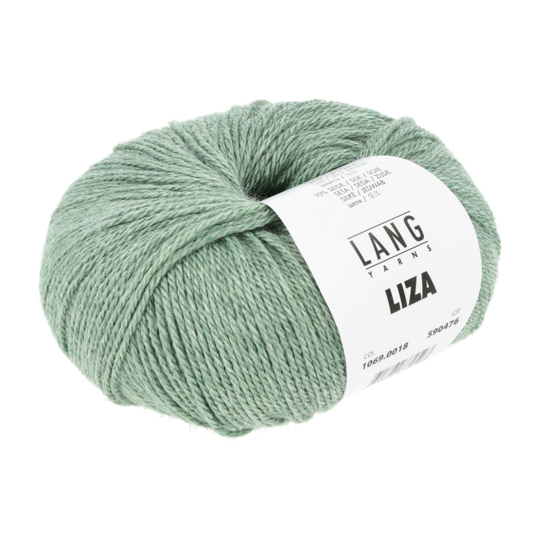 Lang Yarns Liza lys grøn [0018]