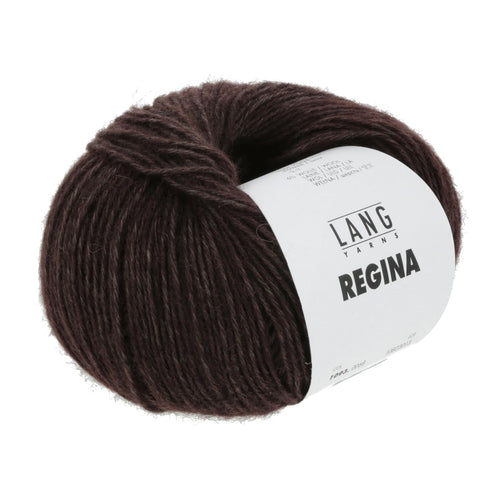 Lang Yarns Regina mørkebrun [0068]