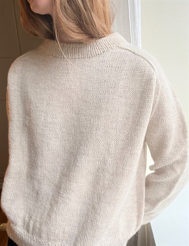 Opskrift på Boyfriend Sweater fra Le Knit