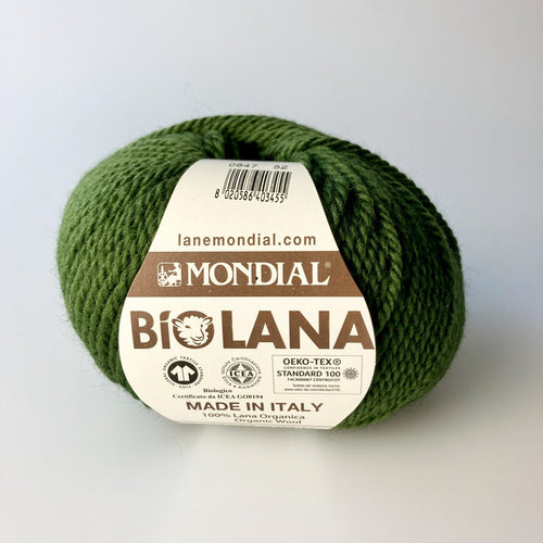 Mondial Bio Lana mørk grøn [647]