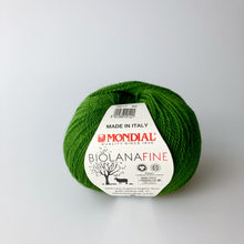 Indlæs billede til gallerivisning Mondial Bio Lana Fine grøn [617]
