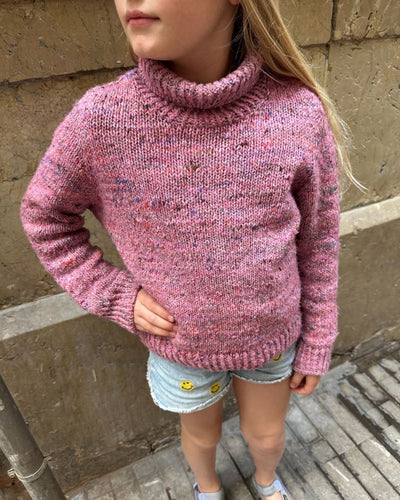 Opskrift på Terrazzo Sweater Junior fra PetiteKnit